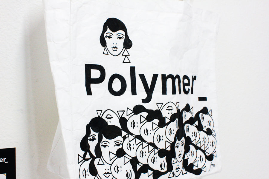 Polymer_ Enjoy Yourself Art Tote by Cole Strem