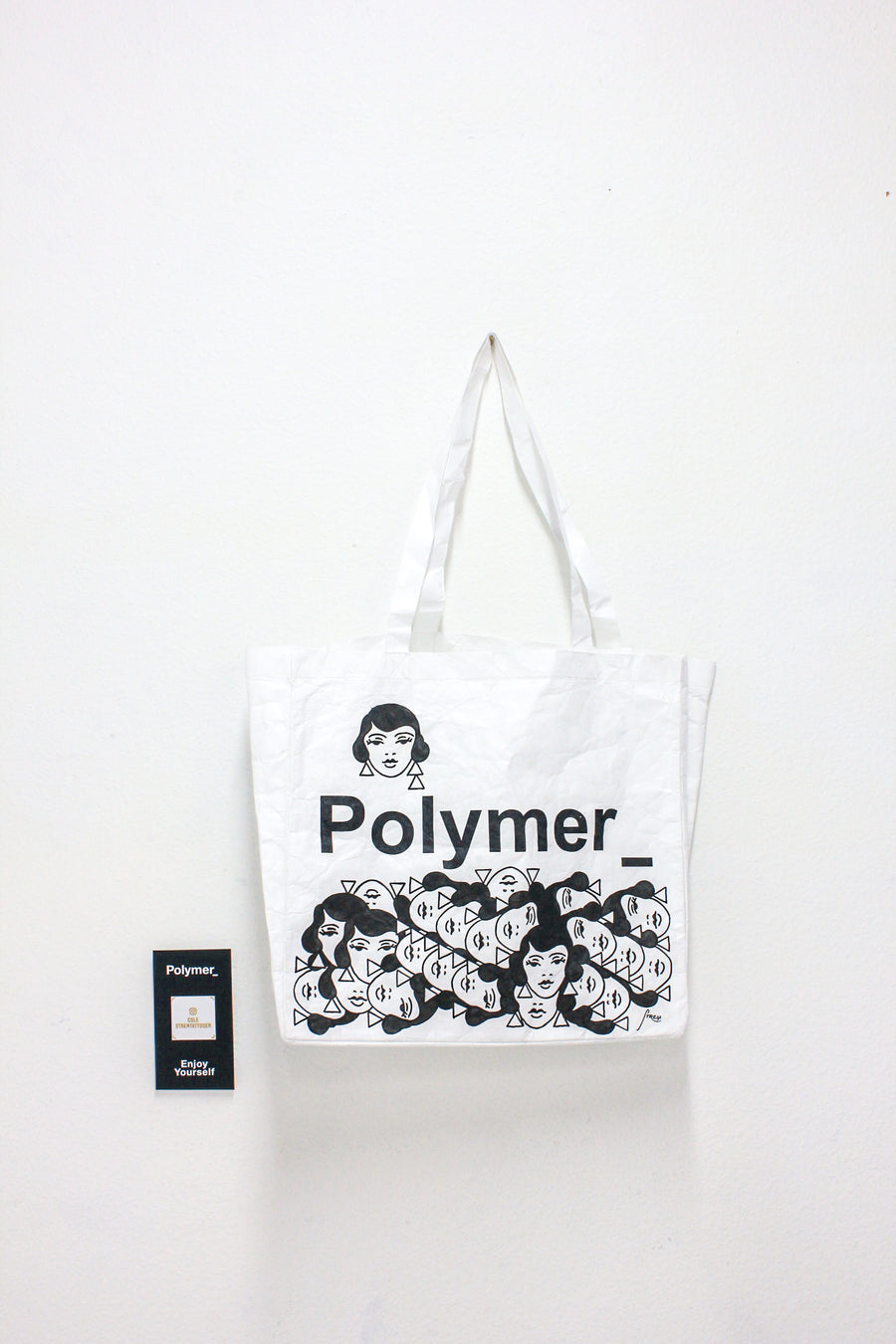 Polymer_ Enjoy Yourself Art Tote by Cole Strem