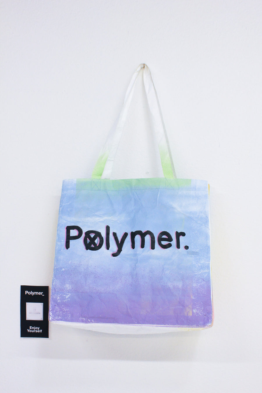 Polymer_ Enjoy Yourself Art Tote by Michael Ziobrowski