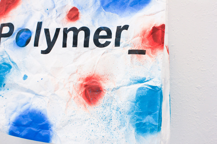 Polymer_ Enjoy Yourself Art Tote by Ignacio Villanueva