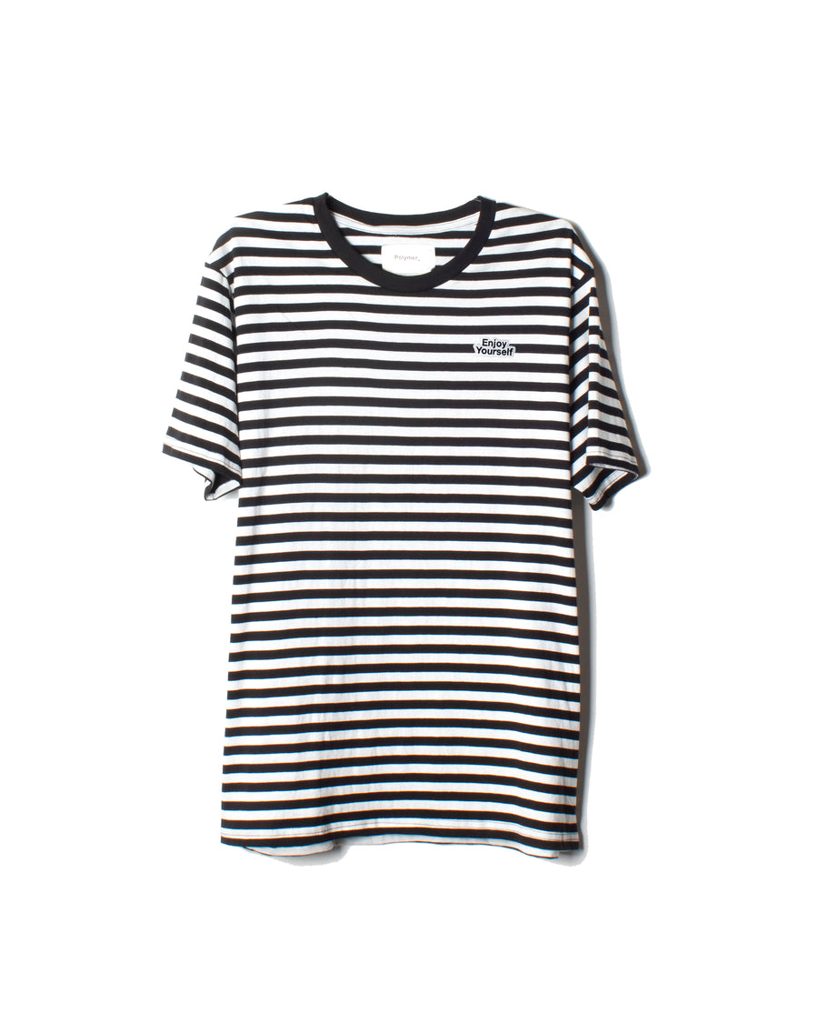 short-sleeve-black-cotton-regular-fit-striped-tee