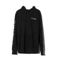 Word Mark Hoodie Black